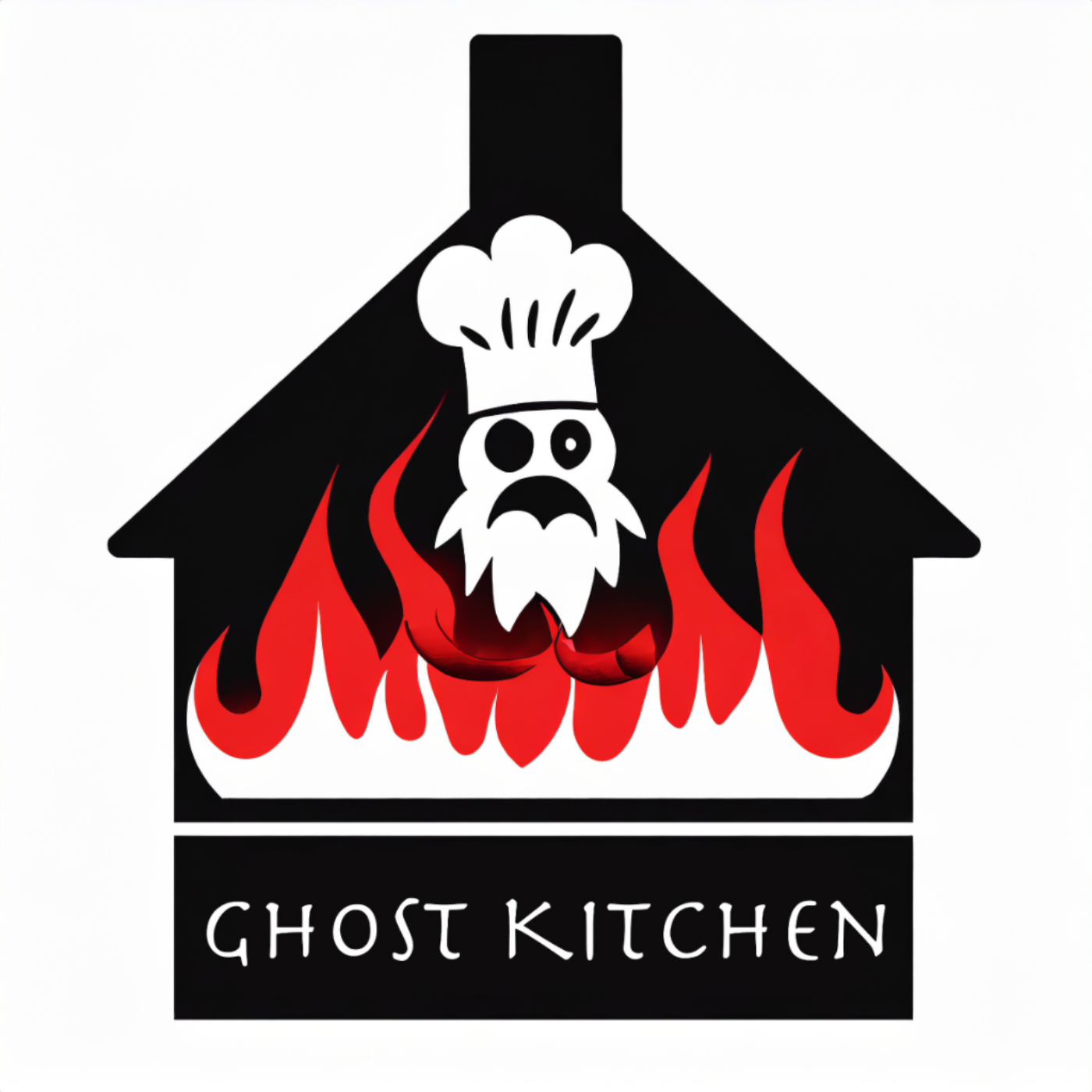 Ghost Kitchen Lummi Island Logo